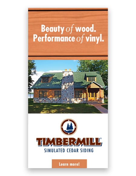 Timbermill Performance Vinyl Ad